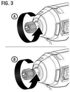 RYOBI HP Brushless 1 4 In. Right Angle Die Grinder PSBDG01 - FIG. 3