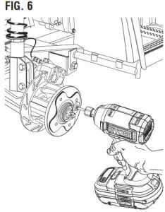 RYOBI HP Brushless 1 4 In. Right Angle Die Grinder PSBDG01 - FIG. 6