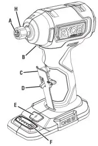 RYOBI HP Brushless 1 4 In. Right Angle Die Grinder PSBDG01 - PSBDG01