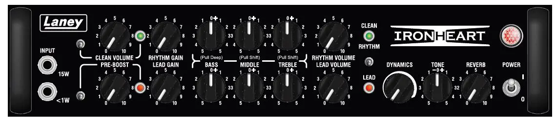 Laney GIT0026798-000 IRT-Studio Ironheart Head