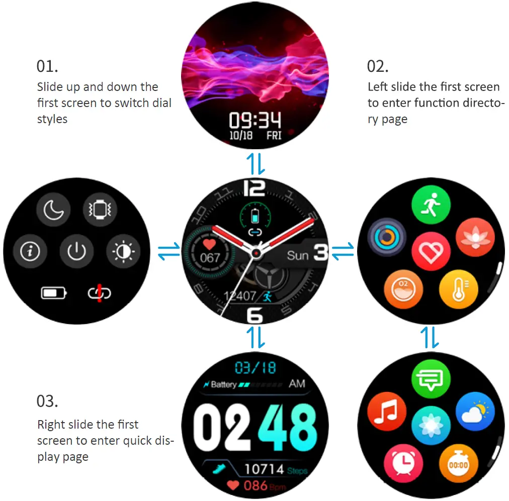 Watch Operation Instructions