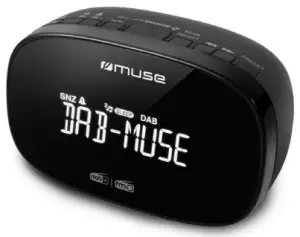 muse M-150 CDB DAB FM Dual Alarm Clock Radio