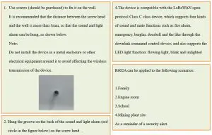 FIG 10 Installation and Precaution