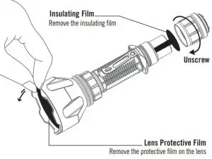 OLIGHT 6972378121325 Warrior X Turbo 1100 Lumen 1000 Meter Throw Tail Switch 21700 Battery - Film