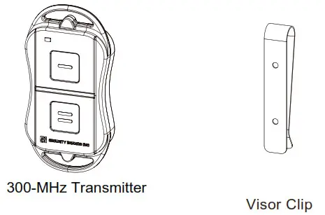 SECURITY BRANDS 14R300 300-MHz Transmitter