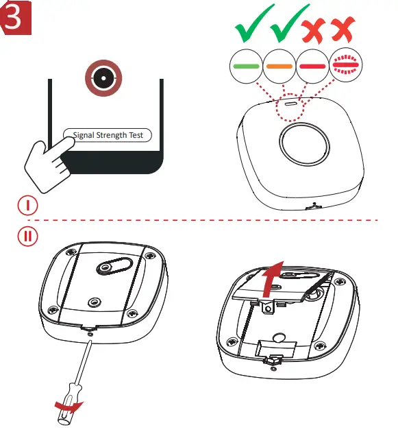 HIKVISION DS PDEB1 EG2 WB(B) Wireless Emergency Button - INSTALLATION