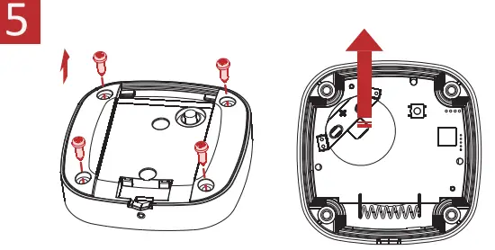 HIKVISION DS PDEB1 EG2 WB(B) Wireless Emergency Button - Replace Battery