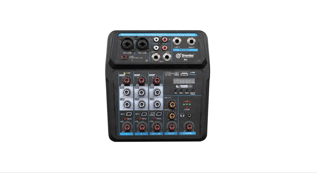 Enping Teyun Audio Equipment Na4 Sound Mixing Console Bluetooth Usb Record Computer User Manual