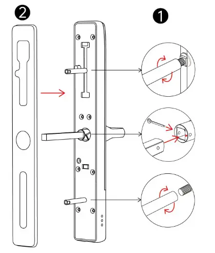 Guangzhou Weshine Electronic Technology S1 TTB Smart Lock- Step 2