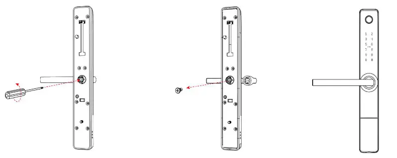 Guangzhou Weshine Electronic Technology S1 TTB Smart Lock- Turn the handle