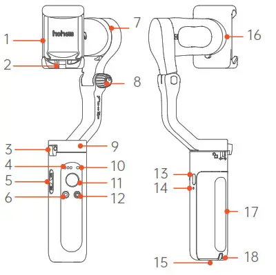hohem X2 iSteady Smartphone Gimbal - Overview