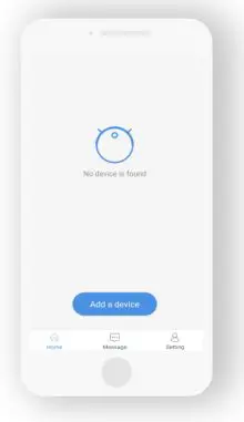 Tecbot Robot Vacuum Cleaner - Add a device after you register