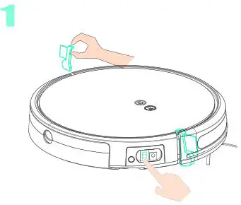 Tecbot Robot Vacuum Cleaner - Install the Charging Dock