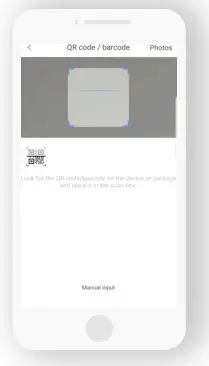 Tecbot Robot Vacuum Cleaner - Scan the QR code