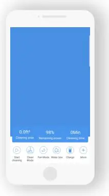 Tecbot Robot Vacuum Cleaner - Start to clean-remote control-schedule