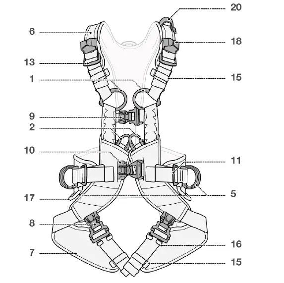 PETZL VOLT WIND Harness-2