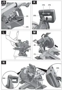 BOSCH GCM 12 SDE Professional Heavy Duty Mitre Saw - figure 7