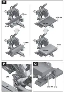 BOSCH GCM 12 SDE Professional Heavy Duty Mitre Saw - figure 8