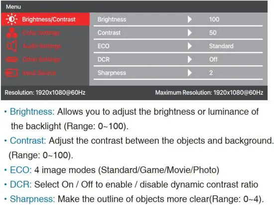 FIG 18 Brightness orContract