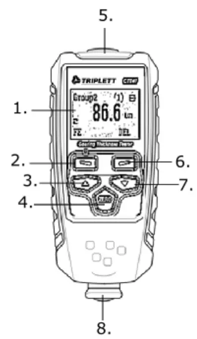 TRIPLETT CTT47 Coating Thickness Tester-Description