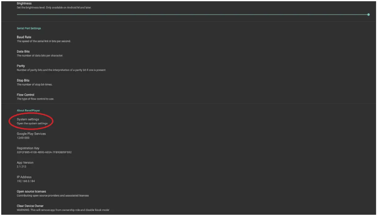 OUTFORM T421S11 21 5 Inch Display-Setting Guide