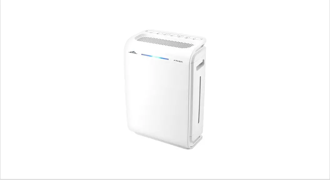 Eta Frisk Air Purifier Instructions