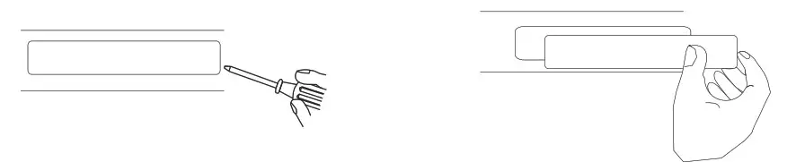 Haier HIH T60HM V Small Range Hood- Light Removal