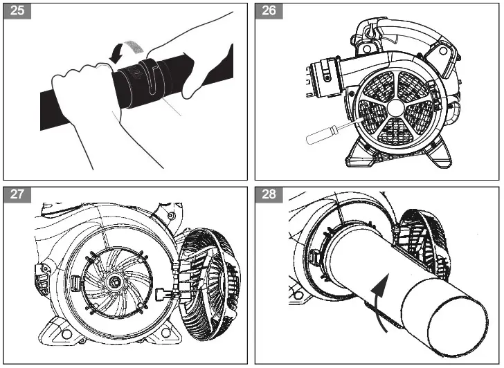 McCULLOCH GBV 322 Shredder Vacuum Cleaner - overview 3