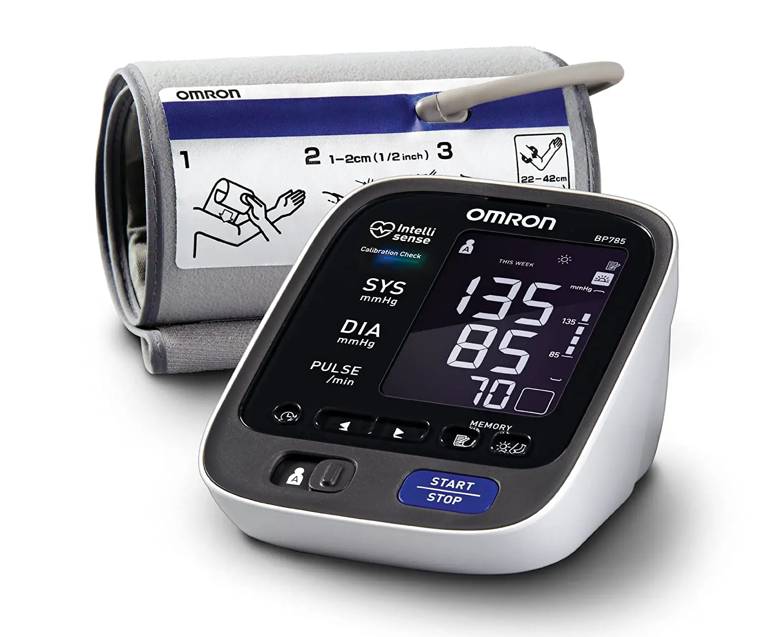 Omron 10 Series Blood Pressure Monitor Manual Bp785