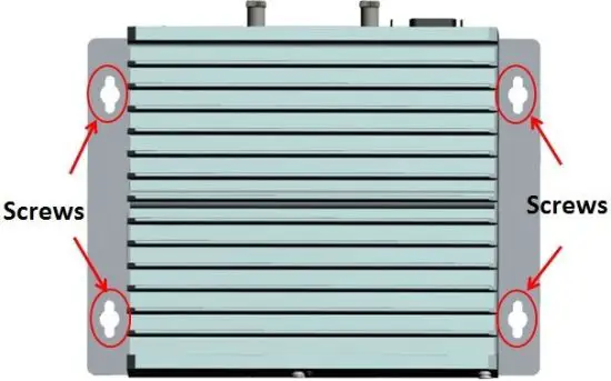 Wall or Cabinet Mounting