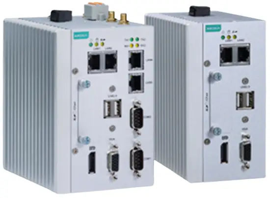 MOXA MC-1100 Series x86 DIN-Rail Industrial Computer