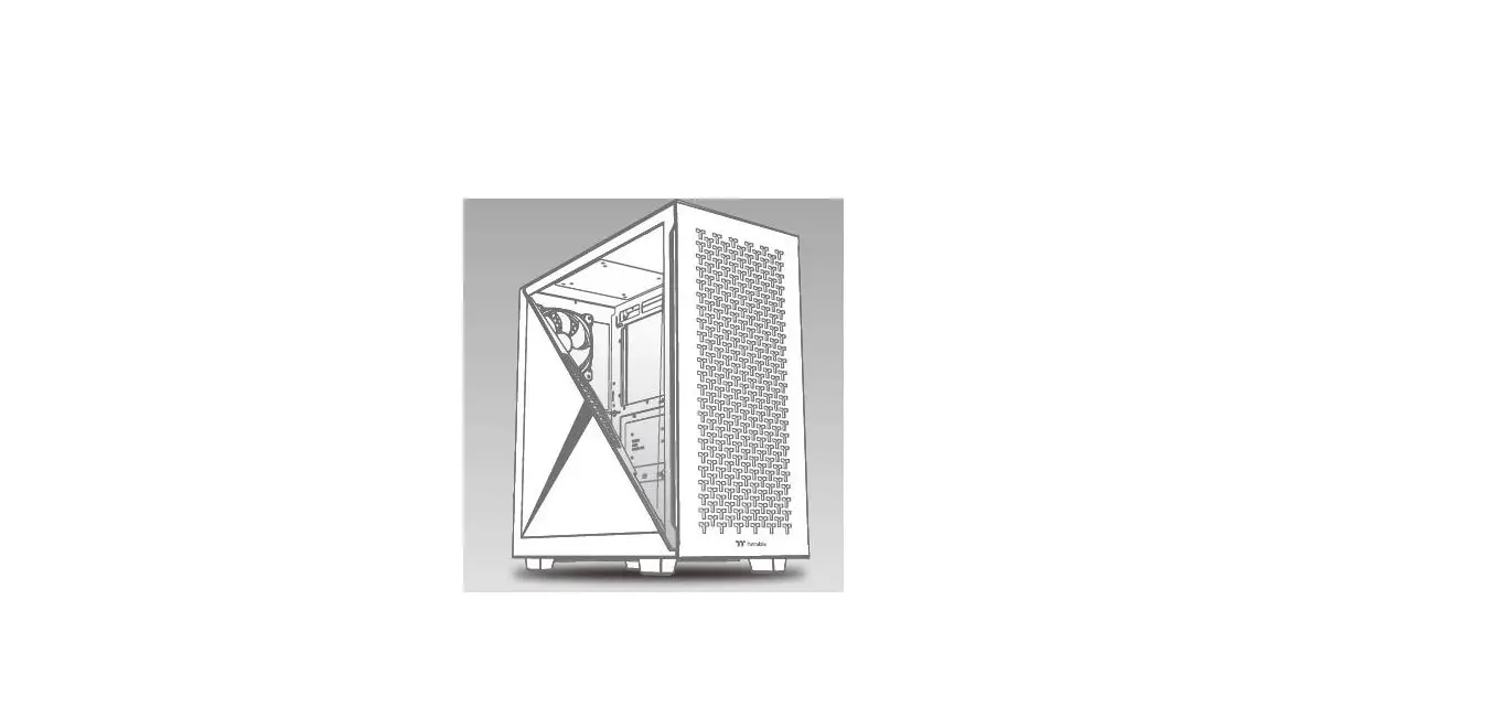 Thermaltake Ca-1s2-00m1wn-02 Divider 300 Tg Air Tower Chassis User Manual