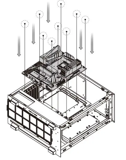 thermaltake CA-1S2-00M1WN-02 Divider 300 TG Air Tower Chassis FIG8