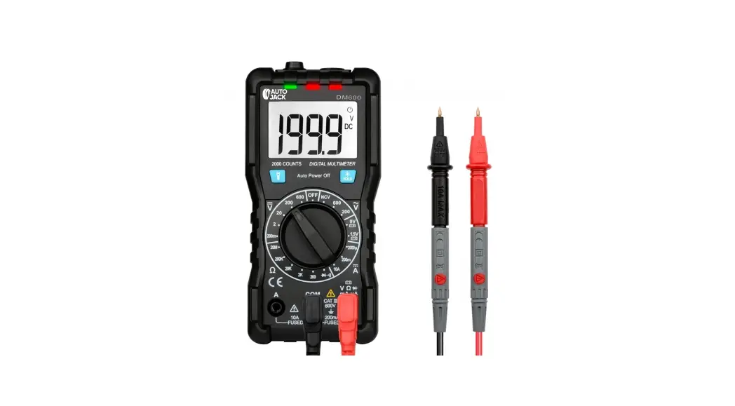 Autojack Dm600 Digital Multimeter User Manual
