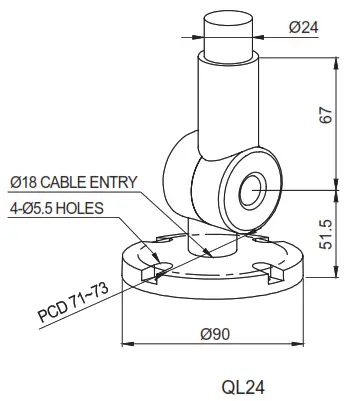 QLIGHT QTG WIZ Wireless LED Steady Flashing Tower Light - fig 5u