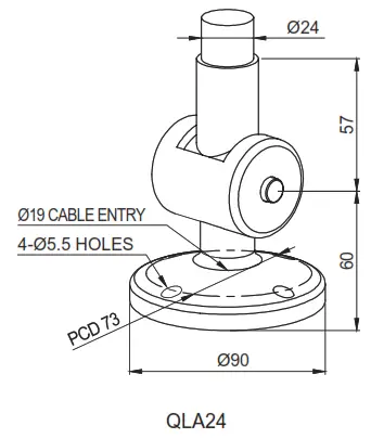 QLIGHT QTG WIZ Wireless LED Steady Flashing Tower Light - figa