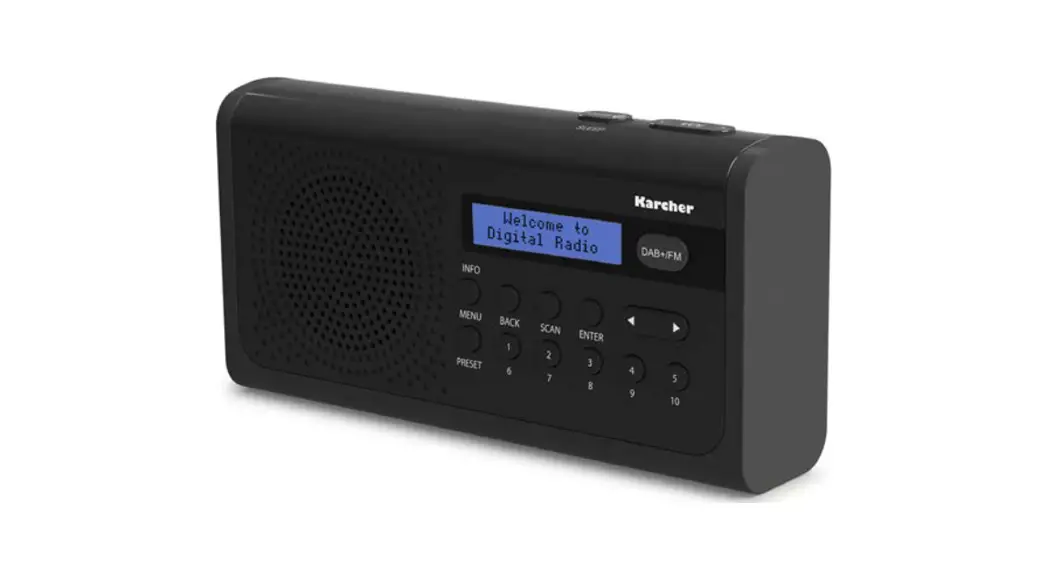 Karcher Dab 2405 Portable Dab Radio User Manual Karcher Dab 2405 Portable Dab Radio User Manual
