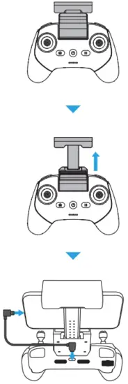 Prepare the remote control