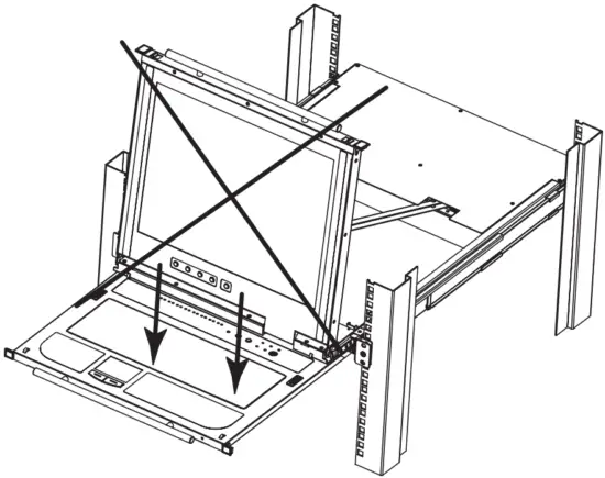 TRIPP LITE B030 008 17 IP Console KVM Switch with IP Access - INCORRECT