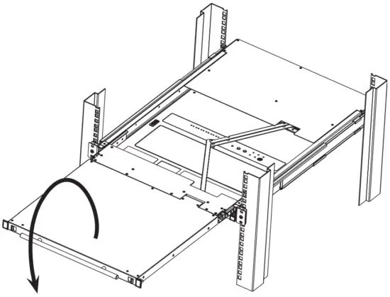 TRIPP LITE B030 008 17 IP Console KVM Switch with IP Access - LCD