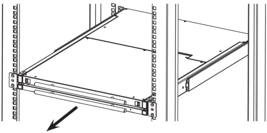 TRIPP LITE B030 008 17 IP Console KVM Switch with IP Access - Opening Separately