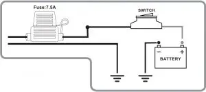 Switch Power Supply Connection