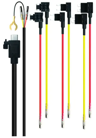 ROAD ANGEL Aura HD3 Type C 12v Hardwiring Kit -