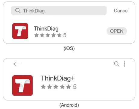 THINKCAR THINKDIAG 2 Automotive Diagnostic Device - Download ThinkDiag