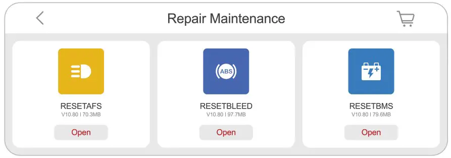 THINKCAR THINKDIAG 2 Automotive Diagnostic Device - software