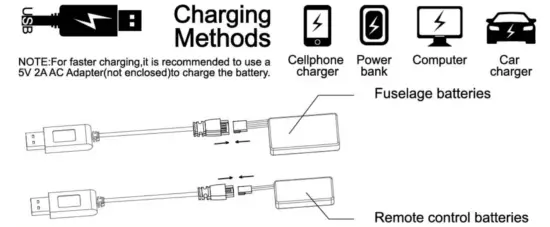 HORNET TR003F Drone with 5.8G LCD Screen Real Time Transmitter - fig 27