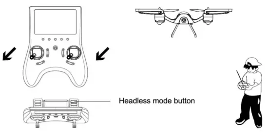 HORNET TR003F Drone with 5.8G LCD Screen Real Time Transmitter - fig 4