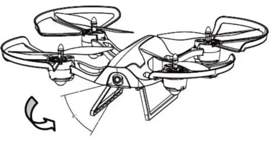 HORNET TR003F Drone with 5.8G LCD Screen Real Time Transmitter - fig 31