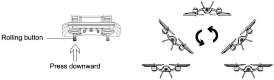 HORNET TR003F Drone with 5.8G LCD Screen Real Time Transmitter - fig 6