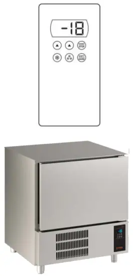 OMEGA BF R031 Blast Freezers and Blast Chillers Panel Programmable Pastry